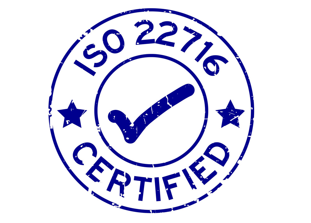 ISO 22716 GMP certified